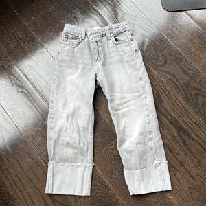 Zara girls jeans size 6 excellent condition